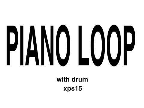 Piano loop remix