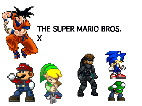 THE SUPER MARIO BROS X