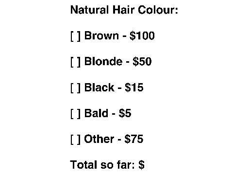 How much are you worth?