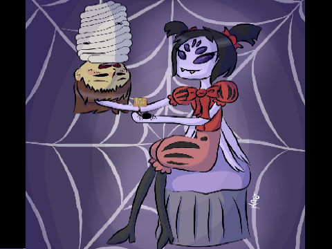 Muffet Redrawn Three Years Later