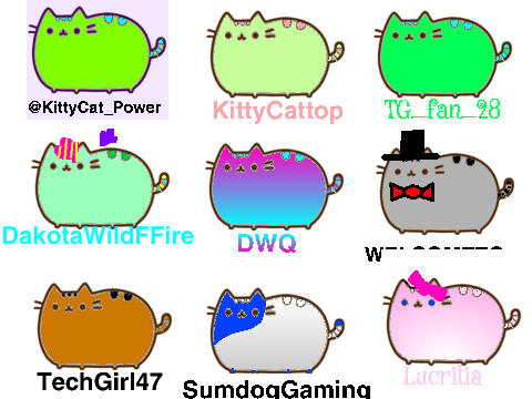 Me as Pusheen =＾● ⋏ ●＾= 
