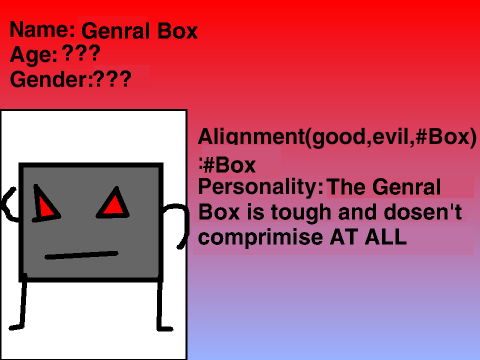 SONIC: THE BOXPOCOLYPSE bio template remix