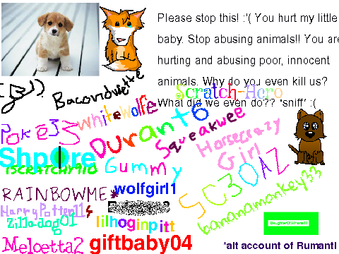 Sign if You're Against Animal Cruelty   