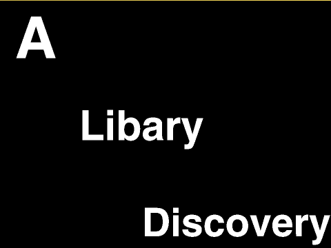 A Library Discovery: Chapter 1