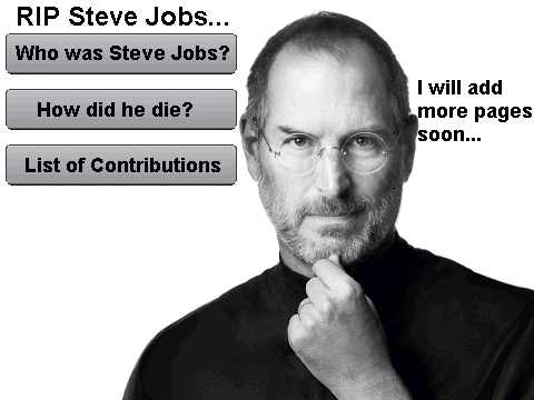 RIP Steve Jobs