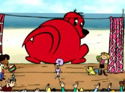 clifford takes a dump