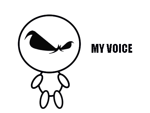 My...err...voice