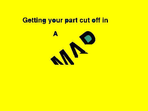 When a Part of your MAP gets cut off