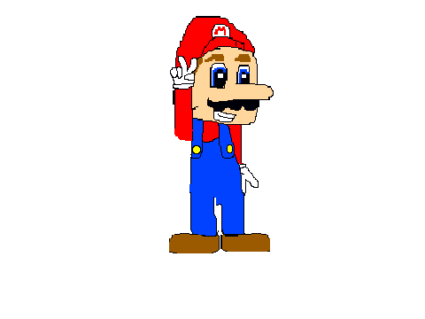 A sprite: FANTASTIC Homemade Mario Sprite! (Yes, a sprite!!!)