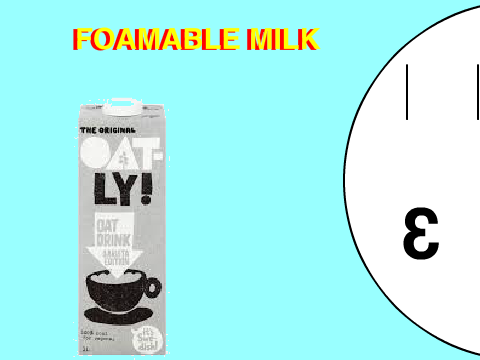 Foamable Milk