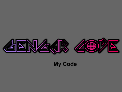 GengarCode - Code and Decode