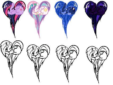 Add yourself as and adopted alicorn remix
