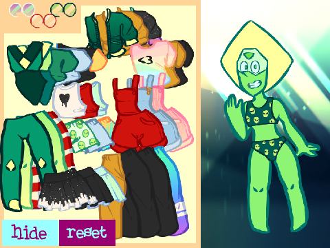 Peridot (Steven Universe) Dressup