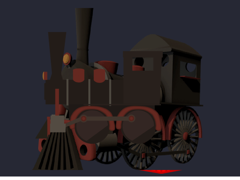 Vector art of this one Steam Engine GIF