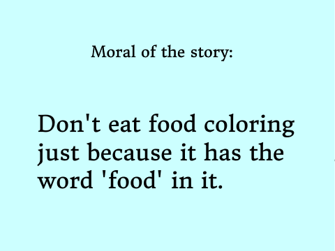 Food Coloring