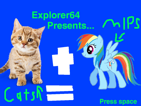 My little ponys as cats!!