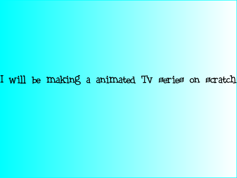  Animated Tv series???