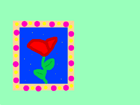 how to draw a flower