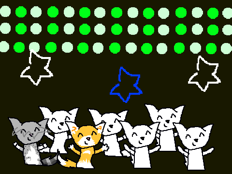 Add your Me-Eeko cat Caramelldansen!