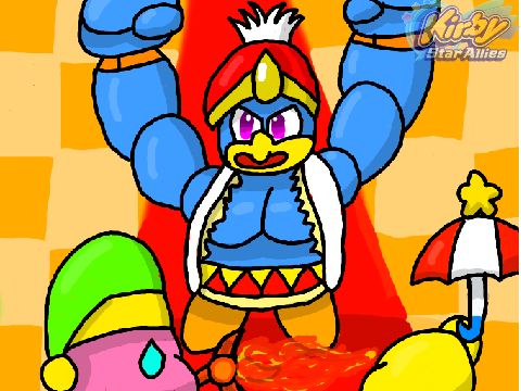 Kirby Star Allies - Buff Dedede
