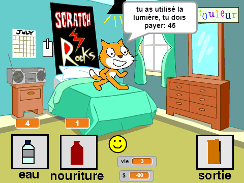simulateur de chat 