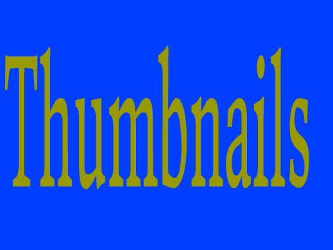 Project thumbnail tutorial