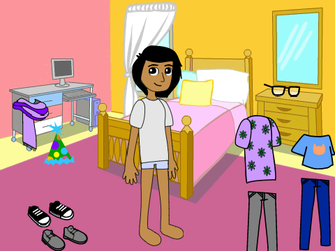 Time to dress-up Dani!