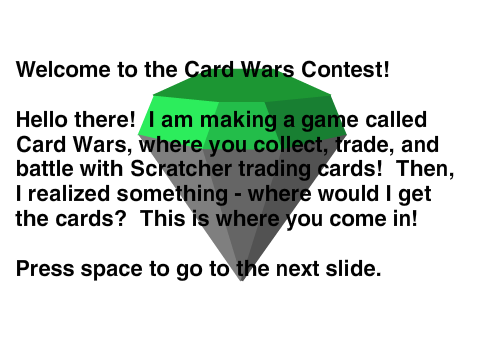 Card Wars Contest