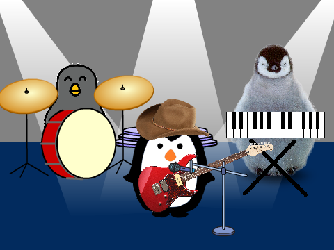 the penguin band!