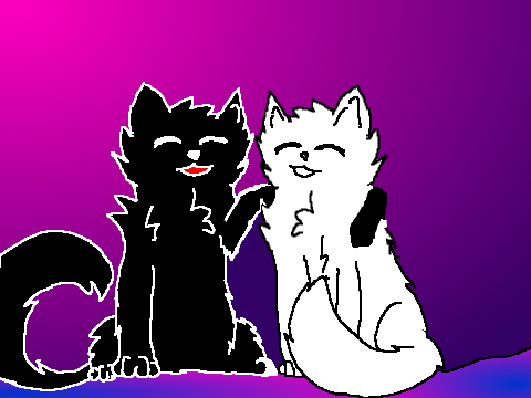 Echo and Purple - Friends Forever