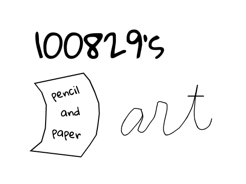 My pencil and paper art (50 FOLLOWER SPECIAL)