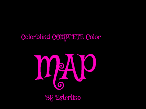 Colorblind COMPLETE Color MAP
