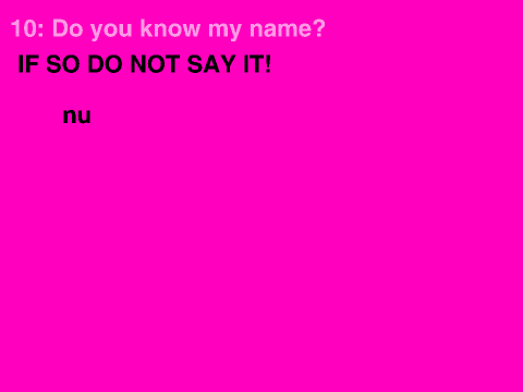 10 random Questions 0wo