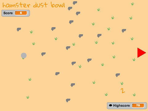 HAMSTER BALL DUST BOWL