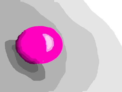 Ball shadow thingy try out art