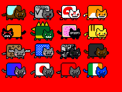 Add urself as Nyan Cat!