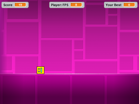 geometrie dash TROP COOL!!!