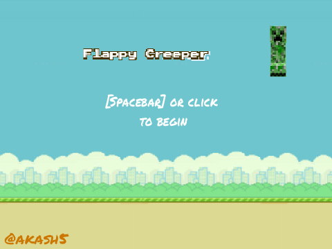 Flappy Creeper