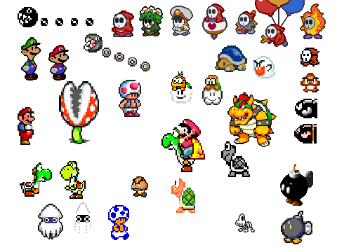 ultimate mario sprites