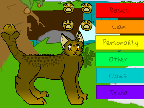 Cloveheart-- SugarClan and SpiceClan Bio!