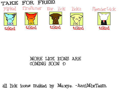 Warrior Cat Licky (TAKE FOR FREE) -CLOSED