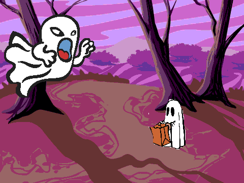 The Real Ghost and the Fake Ghost