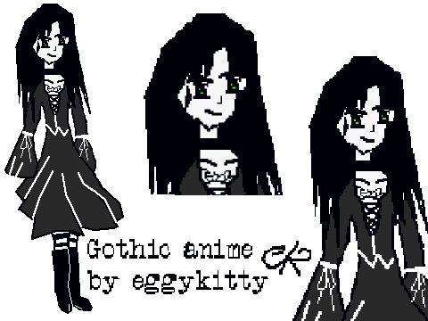 Gothic anime stuff!
