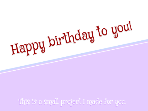 Happy Birthday, poletopol3