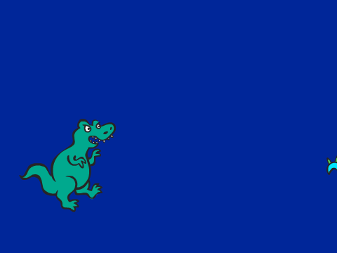 Running Dino!
