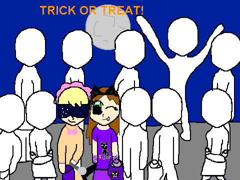 Add Yourself Trick-Or-Treating