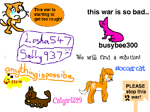 Sign in your name if you want the AE war to stop! remix remix remix remix