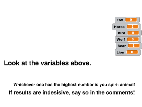 Spirit Animal Quiz!
