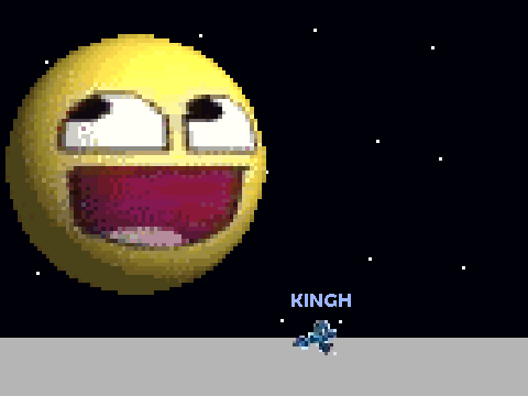 Add yourself running from Awesome Face!