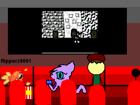 Add Yourself Watching Suicide Mouse in a movie!